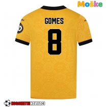 Moške Nogometnih dresov Wolves Joao Gomes #8 Domači 2025-26 Kratki rokavi